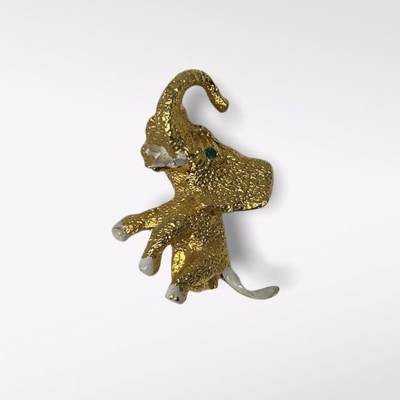 Vintage | Mini Elephant Brooch - Picture 5 of 5